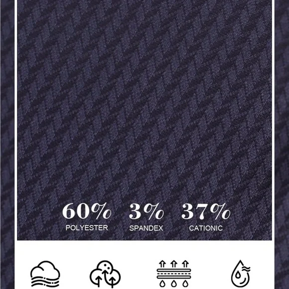 Men's Navy Polo Shirt - Picture 4 of 6